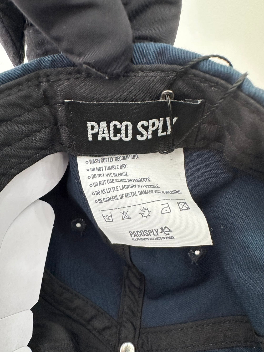 PACO SPLY DIRTY FAME CAP - DIRTY NAVY