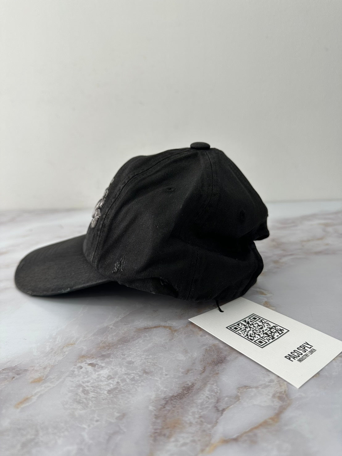 PACO SPLY DIRTY FAME CAP - BLACK