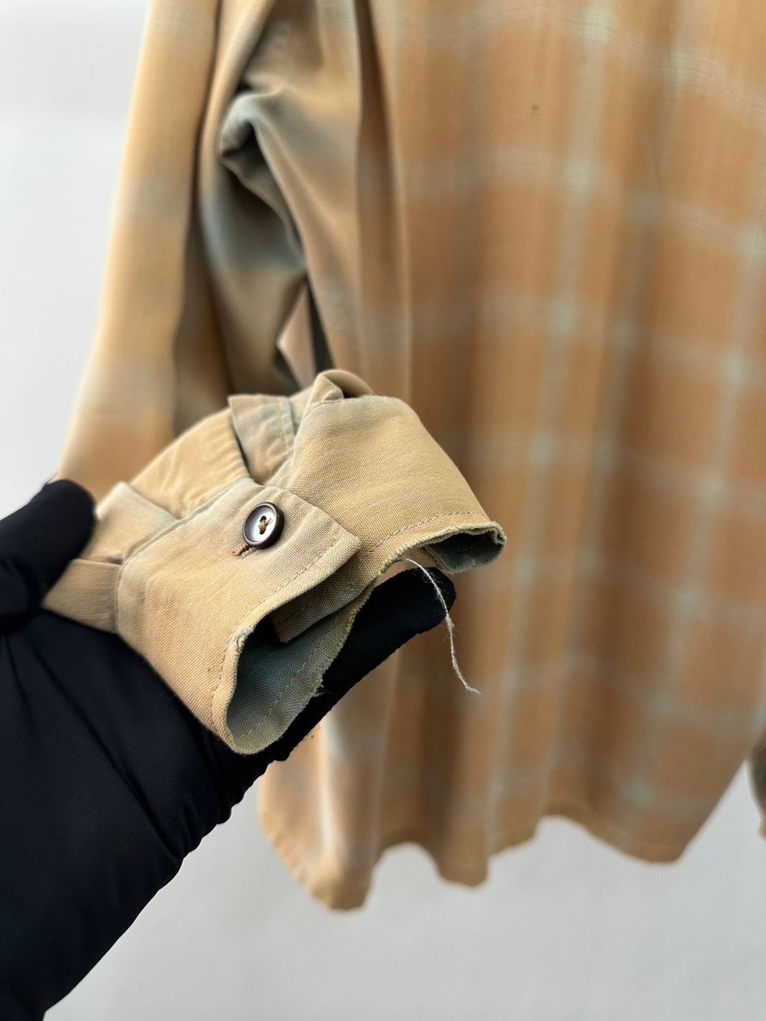 50s ELLIS BROS OMBRE CHECK SHIRT