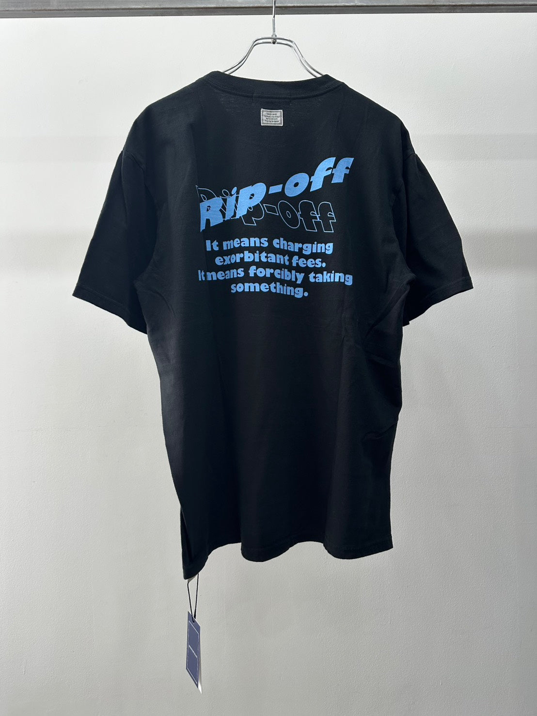 MIDNIGHTBLUE×TANGTANG RIP-OFF Tシャツ
